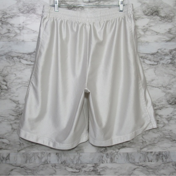 Nike Men’s White Basketball Shorts Size Large - Picture 5 of 16